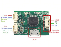 Mini Moduł OSD do transmisji parametrów lotu | RADIOLINK