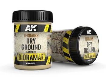 Akrylowa imitacja suchego gruntu (Dry Ground) 250ml | AK8015