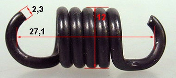 Sprężyna sprzęgła dla silników Zenoah - FG 7317/08