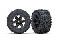 Koła Talon Extreme 2.8" TSM Rustler 1/10 2szt. Czarne | 6773 TRAXXAS