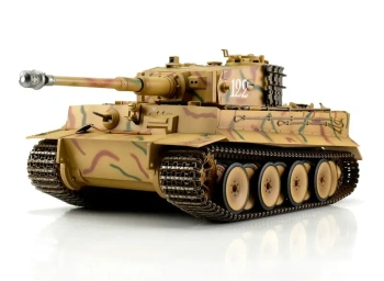 Czołg Zdalnie Sterowany Tiger I IR 1/16 Kamuflaż Model RC 2,4GHz | 16102-CA TORRO