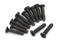 Śruby Metalowe 2,6x12mm Countersunk Self Tapping Screws | 540050 BLACKZON