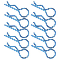 Spinki karoserii (10szt.) niebieskie | 35125 CORALLY