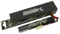 Akumulator LiPo 1400mAh 7,4V 25C 2S1P Mini Tamiya Airsoft Gun | GEA14002S25T GENS ACE
