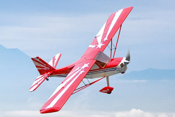 Samolot Zdalnie Sterowany Super Decathlon V2 Model RC KIT 1400mm Czerwony | OMPP002R OMP HOBBY