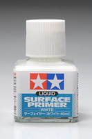 Lakier podkładowy 40ml Liquid Surface Primer BIAŁY | Tamiya 87096