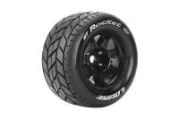 Koła 1/8 Stadium Truck Tire Sport Black (2szt.) | L-T3324B LOUISE RC