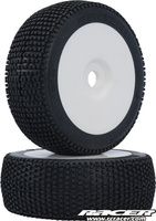 Koła LRP VTEC Banzai 2szt. soft biały 65516S
