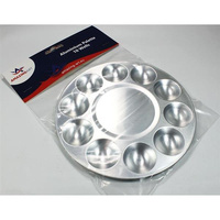 Paleta malarska aluminiowa (10 kolorów) | 18642 AMAZING ART