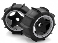 Koła 1:5 (2szt.) MOUNTED SAND BUSTER PADDLE | 4741 HPI