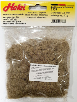 Trawa zimowa łąka 3mm (20g) | 3355 HEKI