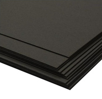 Tektura Modelarska Czarna 1,5mm B1 750x1050mm 1005g/m2