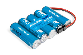 Akumulator NiMH AA 6,0V 2000mAh RX Płaski | KAV33.1050905 KAVAN