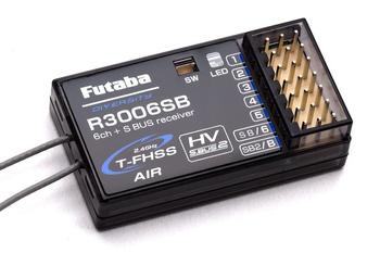 Odbiornik R3006SB T-FHSS - 6CH 2,4GHz FUTABA