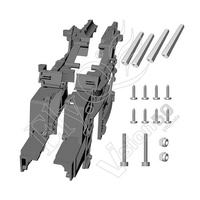 Lower Main Frame Set CF - EQ1002 - Vision 50 ElyQ