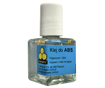Klej z pędzelkiem do ABS (10ml) | CHEMATIC