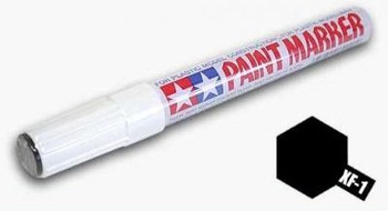 MARKER XF-1 Black Paint Flat | Tamiya 89301