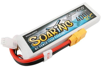 Pakiet LiPo 4000mAh 7,4V 2S 30C | Soaring GENS ACE