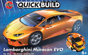 QUICKBUILD Lamborghini Huracan Evo Samochód z Klocków | J6058 AIRFIX