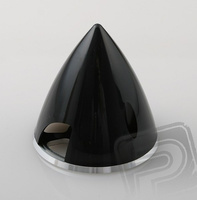 Kołpak z duralową podstawą 57 mm (CZARNY)