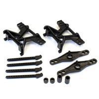 Mocowania amortyzatorów+słupki | Kyosho MT010