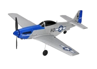 Mini Mustang P51D Scaled Warbird Airplane niebieski RTF (450mm) | TOP097B01 TOP RC HOBBY
