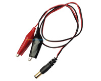 Kabel zasilający DC (KROKODYLKI - JACK)