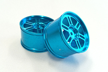 HSP 83903- felgi aluminiowe niebieskie (szerokie) 2szt - HEX 12MM