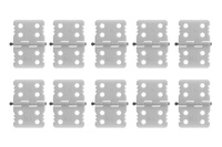 Zawias plastikowy 15x24mm (10szt.) | 124022 MS