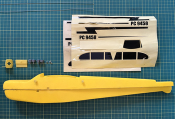 Kadłub Piper mały (465mm)