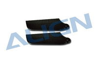 Łopatki ogonowe węglowe 40mm T-REX 250 - H25093T Align