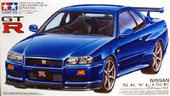 Nissan Skyline GT-R V-spec - (R34) 1:24 | Tamiya 24210