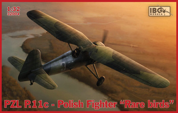 PZL P.11c - Polish Fighter "Rare birds" 1:32 | 32004 IBG