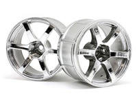 Felgi LP35 AVS T6 (2szt.) - chrom - 33467 HPI