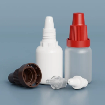 Butelka z nakrętką i zakraplaczem PE-10ml