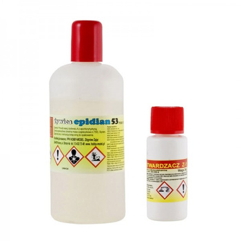 Żywica EPIDIAN-53 + utwardzacz Z1 - 100g/12g
