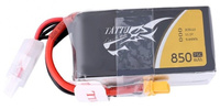 Pakiet LiPo 850mAh 11,1V 3S 75C XT-30 - GENS ACE & TATTU