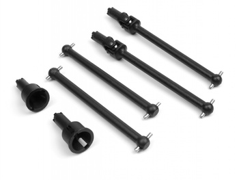 Półosie i Kielichy Napędowe na Przód i Tył Drive Shaft Set Smyter 1:12 | 540126 BLACKZON
