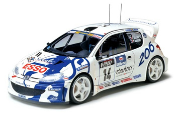 Peugeot 206 WRC 1:24 | Tamiya 24221
