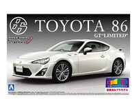 TOYOTA 86 GT Limited SATIN WHITE PEARL 1:24 | AOS01005 AOSHIMA