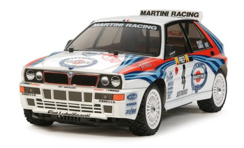 Lancia Delta Integrale XV-01 1/10 KIT Samochód Zdalnie Sterowany Model RC Do Składania | TA-58569 TAMIYA