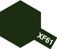 Farba akrylowa - XF-61 DARK GREEN - 81761 Tamiya