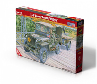 1/4 Tonn Truck Willys 1:72 | D-299 MISTERCRAFT