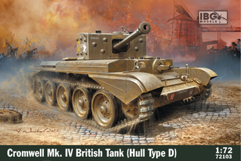 Cromwell Mk. IV British Tank (Hull Type D) 1:72 | 72103 IBG