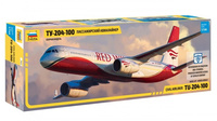 Tupolev TU-204-100 1:144 | Zvezda 7023