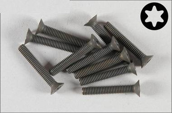 Śruby M4x25mm 10szt. (stożkowa główka, torx) - FG 6920/25