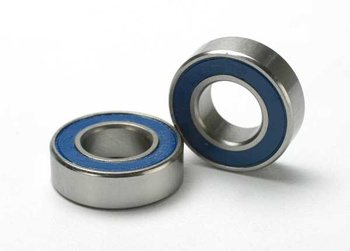 Łożyska Kulkowe 8x16x5mm 2szt. Niebieska Gumowa Uszczelka 2RS | 5118 TRAXXAS