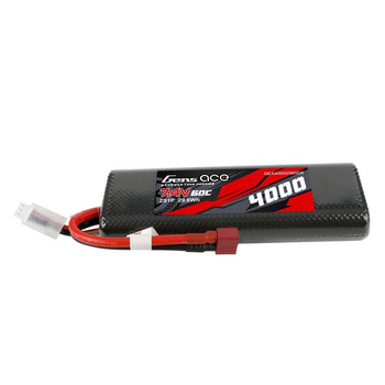 Pakiet LiPo 4000mAh 7,4V 2S 60C | Bashing GENS ACE