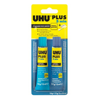 Klej UHU plus 5min klej epoksydowy (2x15ml)