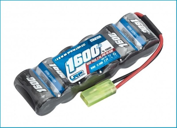 1600mAh 7,2V 2/3A XTEC płaski - 430606 LRP